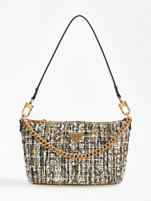 Cessily Mini Torba Od Tvida Zelena Guess Kupnja