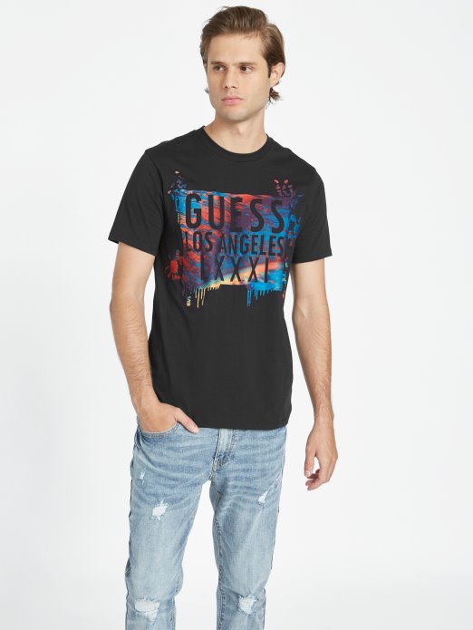 Chesapeak Logo Tee Jet Crna Guess Shopping