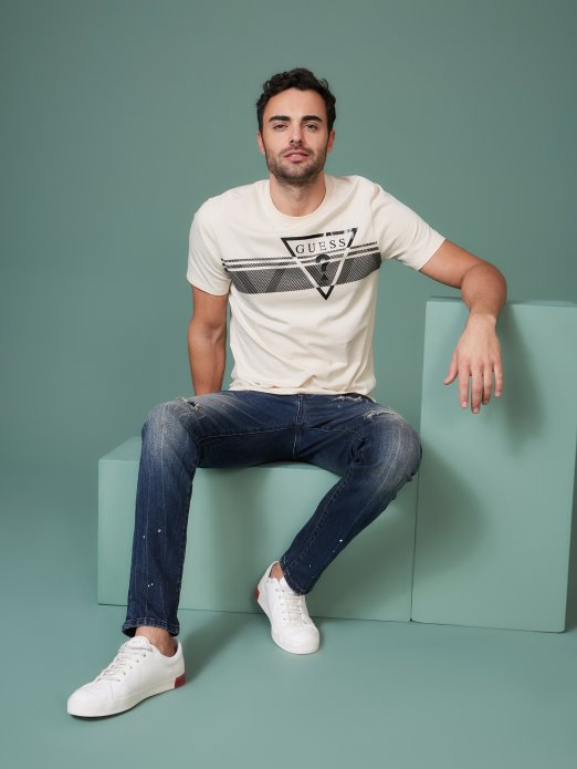 Chino Pekah Logo Tee Guess Shopping