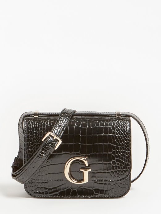 Corily Krokodil Crossbody Guess Shopping Black