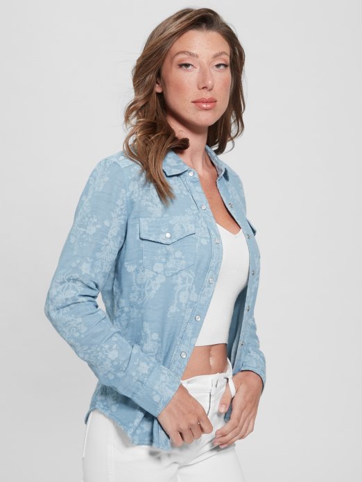 Coronado Plava Multi Guess Shopping Riley Majica Dugih Rukava