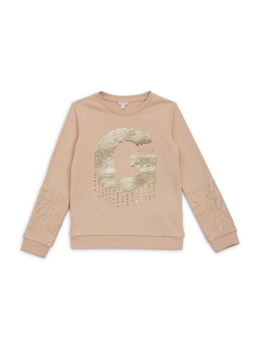 Cosmic Vanilla Guess Shopping Aktivni Top S Umetcima Od čipke (7-16)