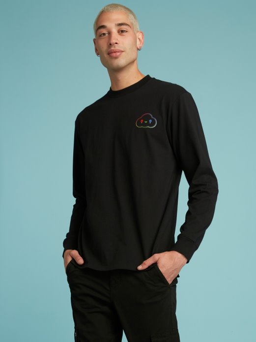 Crna Guess Majica Kratkih Rukava S Printom