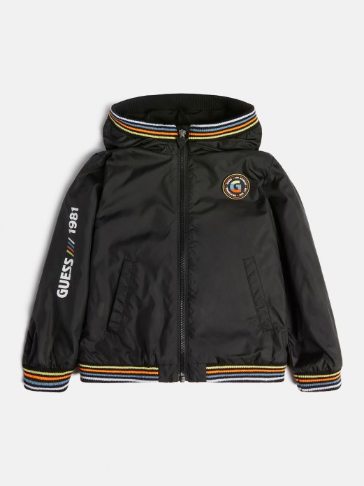 Crna Guess Shopping Side Logo Vjetrovka