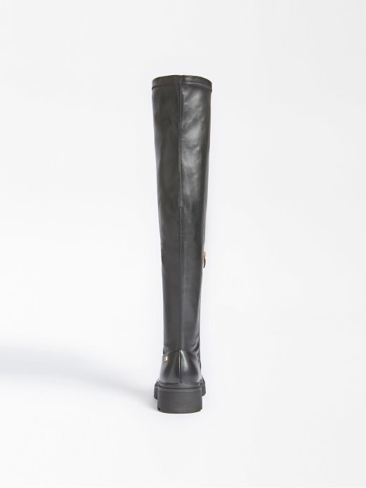 Crna Lori čizma S Okruglim Prstima Pogodi Kupnju