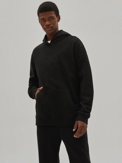 Crna Majica S Kapuljačom Guess Shopping