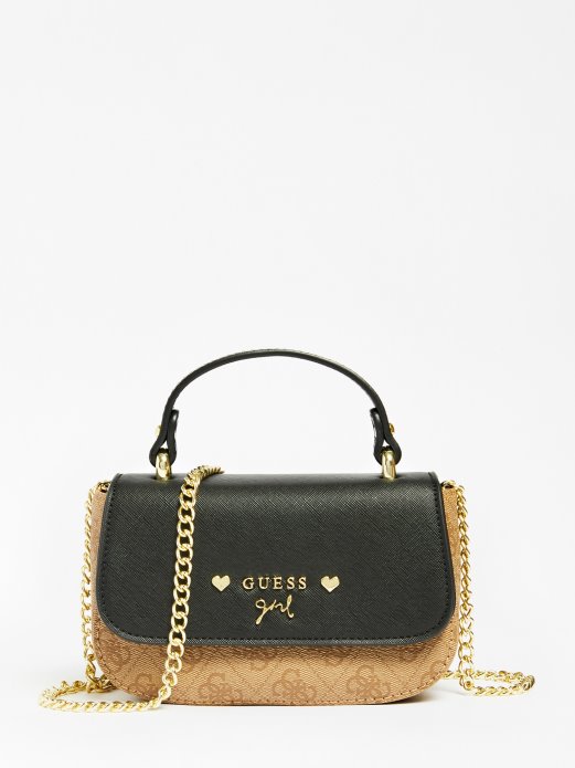 Crna Micole 4g ​​​​torbica S Logotipom Pogodi Kupnju