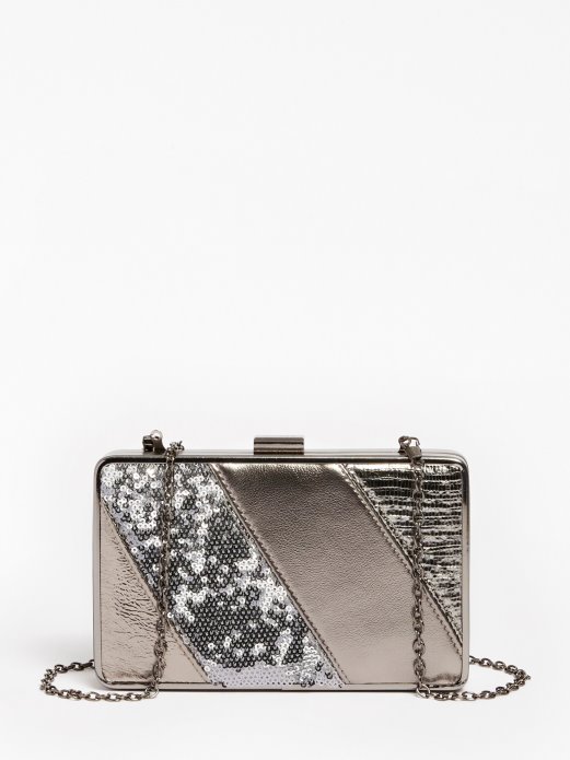 Crna Multi Suha Večernja Torba Guess Shopping