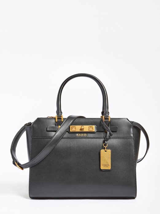 Crna Raffie Torbica Guess Shopping