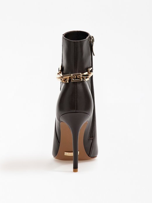 Crne Gležnjače Marciano Od Prave Kože Guess Shopping