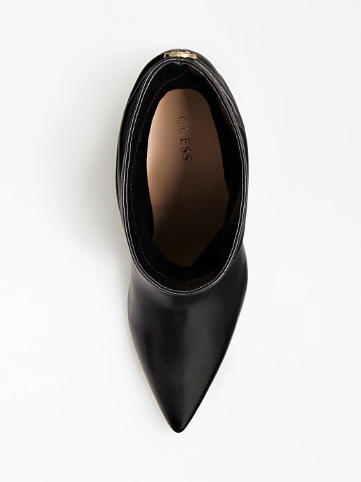 Crne Guess Kupovne Dabbi čizme Od Prave Kože