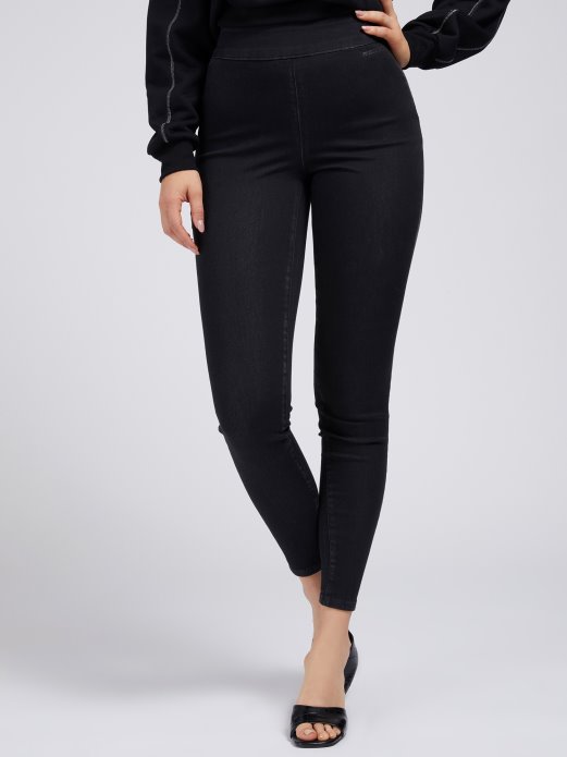 Crne Jegging Fit Traper Hlače Guess Shopping