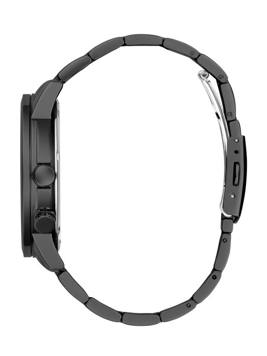 Crni Crni Višenamjenski Sat Guess Shopping