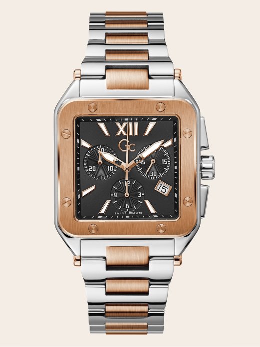 Crni Gc Kvarcni Sat S Kronografom Guess Shopping