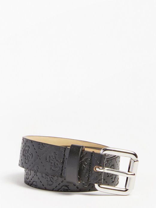 Crni Guess Shopping All Over Remen S Printom 4g Logotipa