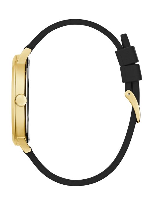 Crni I Zlatni Analogni Sat Crni Guess Shopping