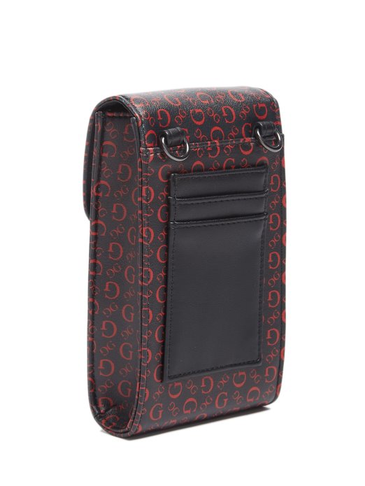 Crni Multi Guess Logo Shopping Najlon Crossbody