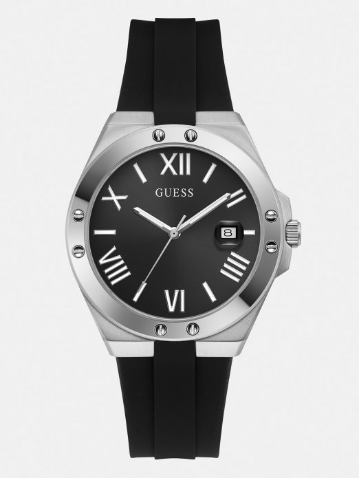 Crni Silikonski Sat Kalendar Guess Shopping