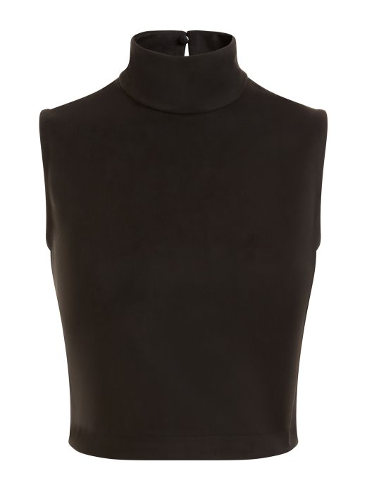 Crni Top Od Umjetne Antilop Guess Shopping