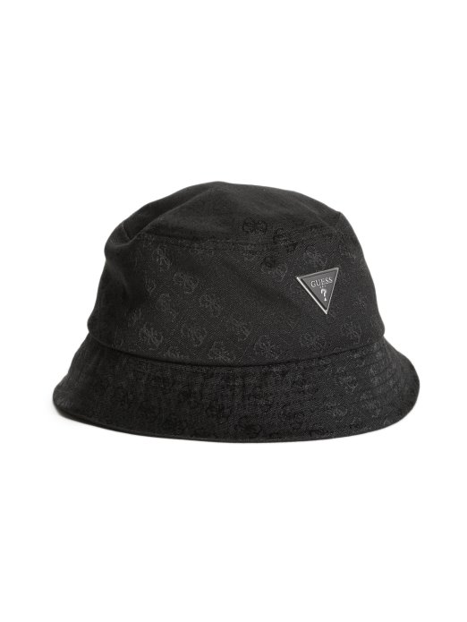 Crni Vezzola Logo Bucket Hat Guess Shopping