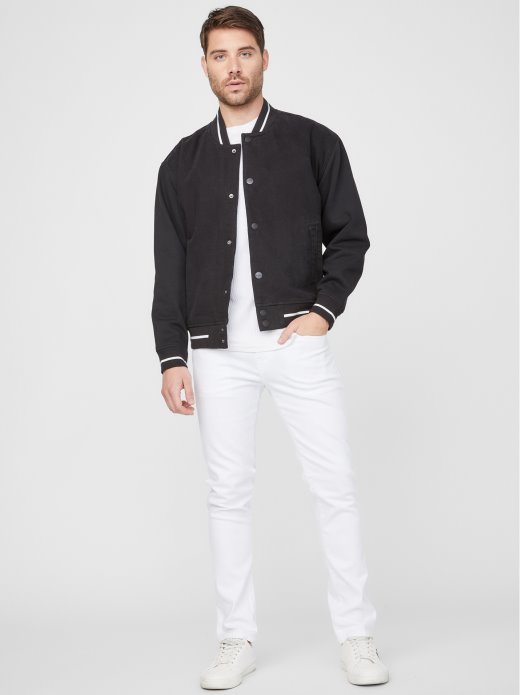 Crno Isprati Guess Shopping Jeremy Ljetna Jakna