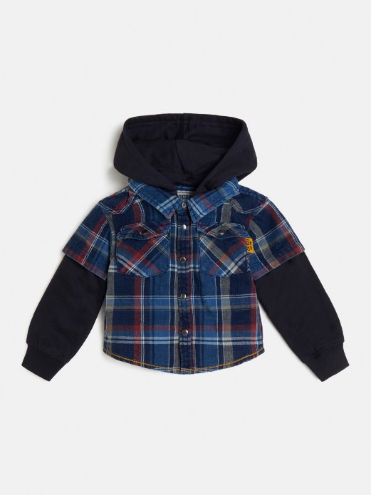 Crvena Guess Košulja S Kapuljačom Za Kupovinu