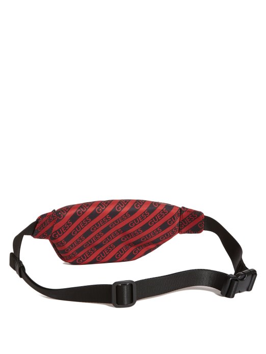 Crvena Guess Torba Za Kupnju S Najlonskim Logotipom