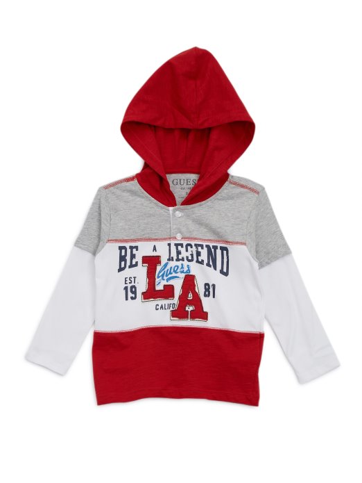 Crvena I Siva Multi Guess Majica S Kapuljačom Za Kupovinu (2-7)