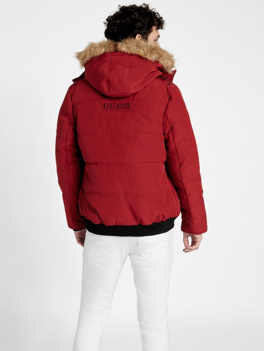 Crvena Noir Dustin Puffer Jakna Guess Shopping