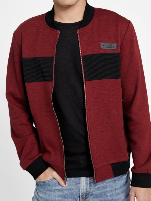 Crvena Noir Orken Majica S Patentnim Zatvaračem Pogodi Kupnju