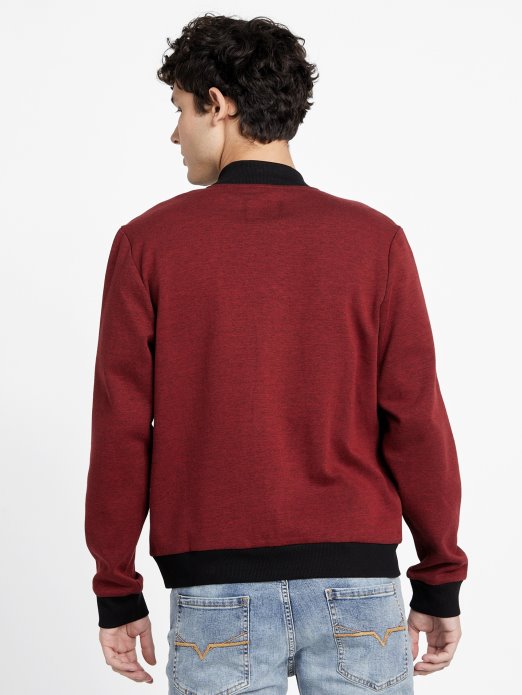 Crvena Noir Orken Majica S Patentnim Zatvaračem Pogodi Kupnju