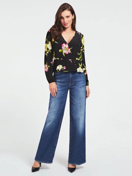 Cvjetna Fantazija Posvuda Print Bluza Guess Shopping