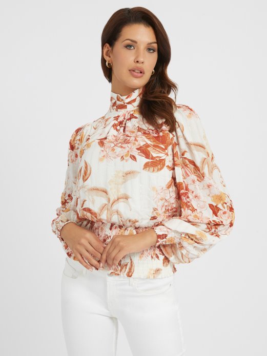 Cvjetna Fantazija Posvuda Print Top Guess Shopping