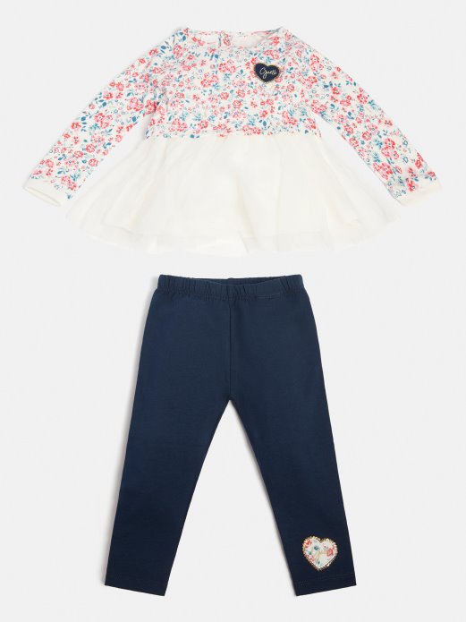 Cvjetni Fantastični Top I Komplet Hlača Pogodite Kupnju