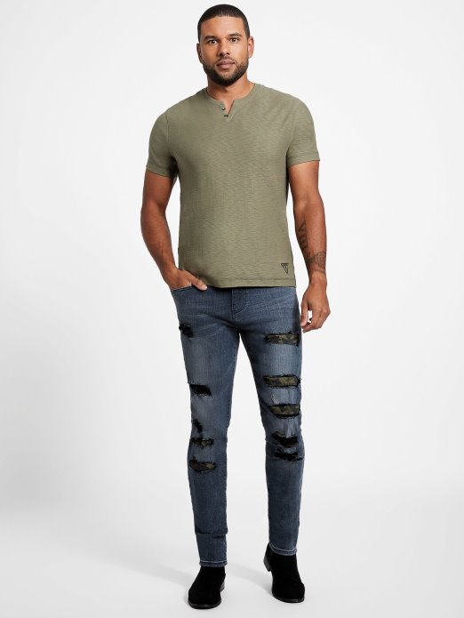 D824 Eko Ricky Split Tee Guess Shopping