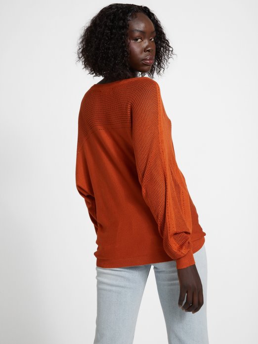 Dalina Logo Pulover Ginger Spice Guess Shopping