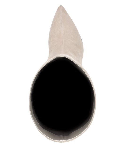 Daytonske čizme Do Koljena Od Umjetnog Antilopa Svijetlo Siva Antilop Guess Shopping