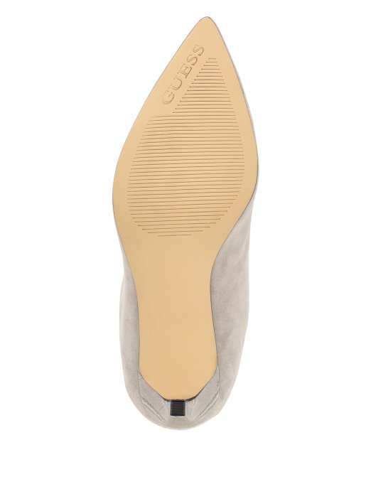 Daytonske čizme Do Koljena Od Umjetnog Antilopa Svijetlo Siva Antilop Guess Shopping