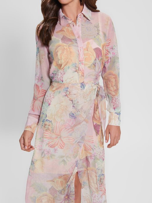 Digitalni Print Goblena Pi Guess Shopping Eko Lama Haljina S Printom