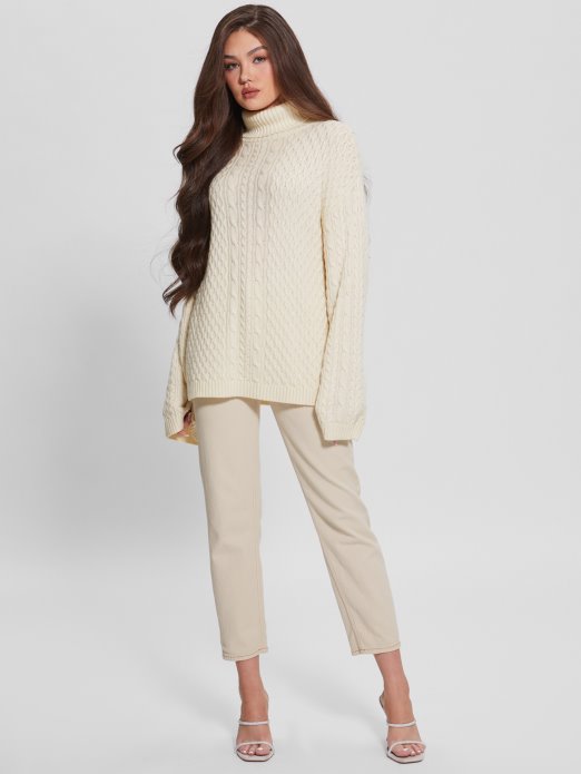 Dove Bijela Wendi Džemper S Dolčevitom Guess Shopping