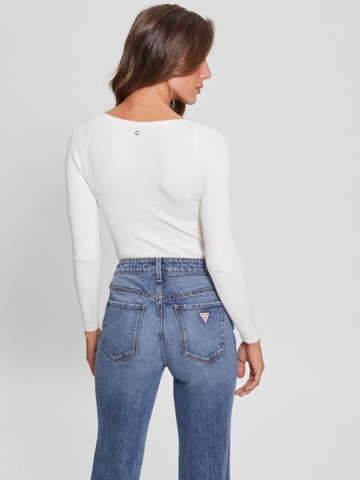 Dove White Guess Shopping Eko Dušo Sonet Džemper