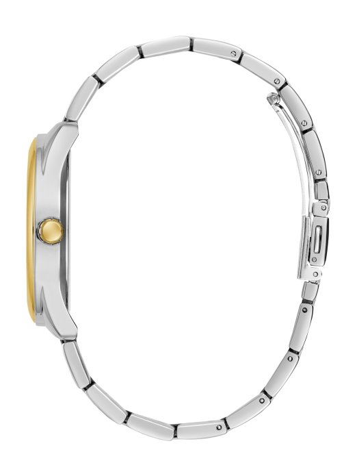 Dvobojni Logo Analogni Sat Guess Shopping Bez Boje