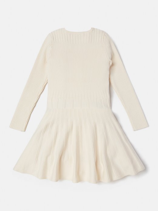 Džemper Haljina Guess Shopping Krema