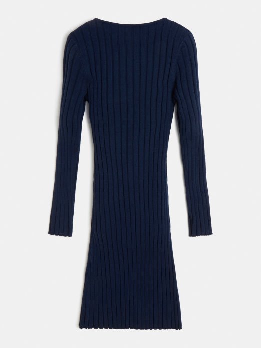 Džemper Haljina Guess Shopping Plava