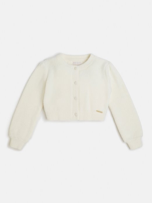 Džemper Kardigan Bijeli Guess Shopping