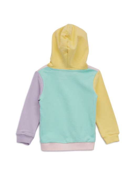 Eco Color-block Hoodie (2-7) Multicolor Multi Guess Shopping