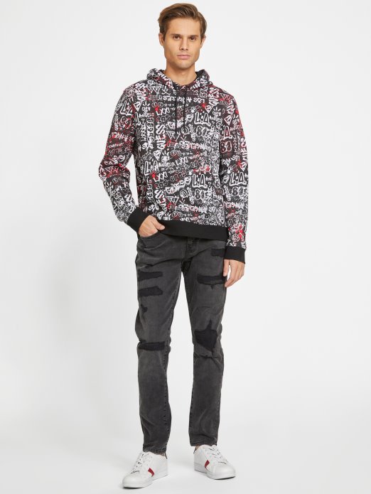 Eco Jael Hoodie Jet Crna Guess Shopping