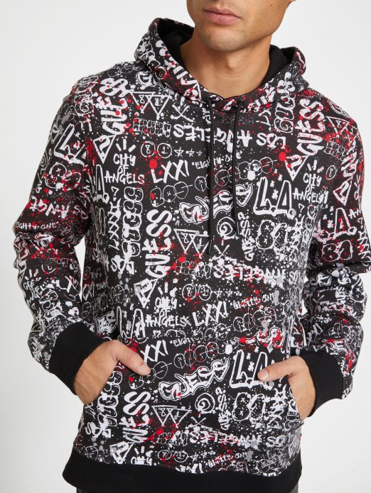 Eco Jael Hoodie Jet Crna Guess Shopping