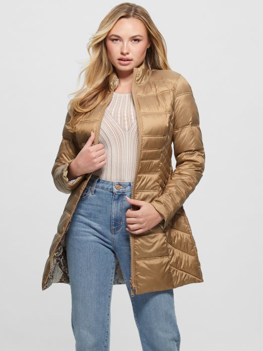 Eco Joy Reverzibilna Jakna Guess Shopping Wet Sand