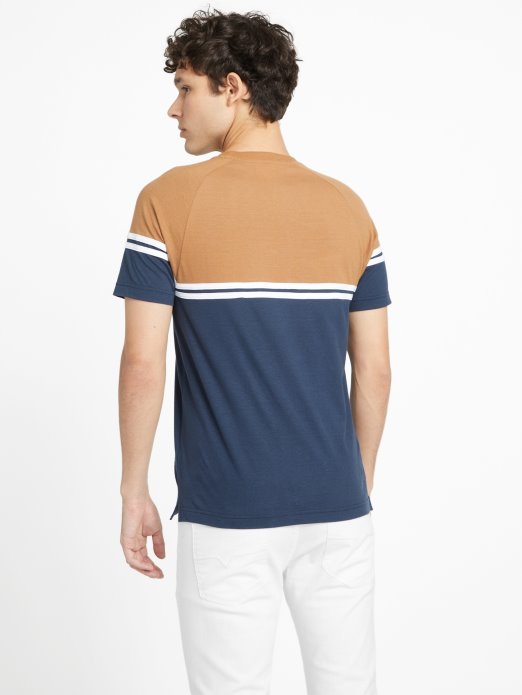 Eco Kido Color-block Tee Coconut Latte Guess Shopping